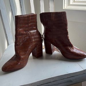 Chinese Laundry cognac booties